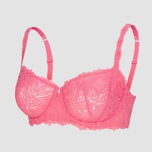 NWOT savage x fenty romantic corded lace unlined balconette bra